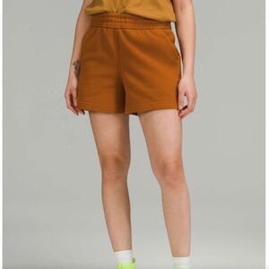 Lululemon Loungeful High-Rise Short 4", Butternut Brown